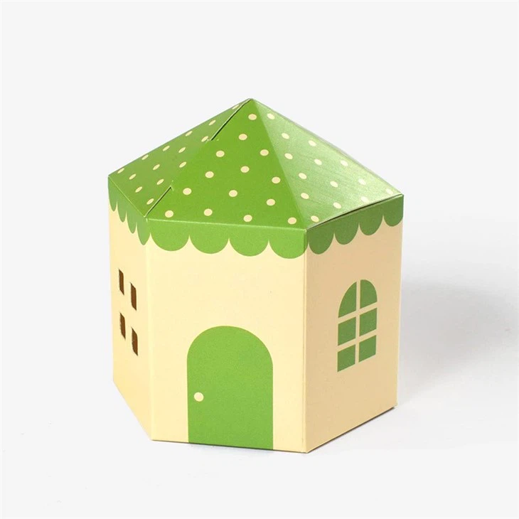 Colorful Castle Simple Cute Candy Biscuit Box