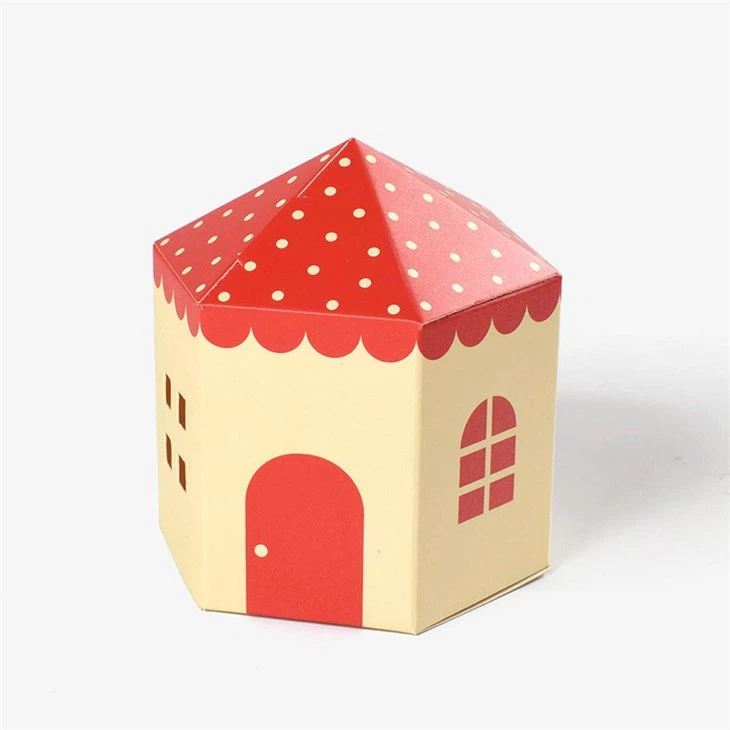 Colorful Castle Simple Cute Candy Biscuit Box